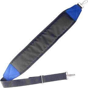 Golf Bag Shoulder Strap Replacement Shoulder Strap Golf Bag Cross Body Bag Shoulder Strap Backpack Strap Nylon Shoulder Strap Thick Shoulder Pad Black and Blue