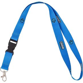 Desert Cactus Cal State San Marcos University Lanyard California Cougars CSUSM Car Keys ID Badge Holder Keychain Detachable Breakaway Snap Buckle (Blue)