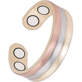 Pure Coppe Magnetic Ring for Women with 3500 Gauss Magnet