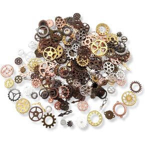 إكسسوارات Steampunk Gears ديكور المعلقات المعدنية ذاتية الصنع عجلات ساحرة لصنع المجوهرات