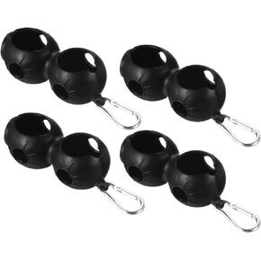 PATIKIL Golf Ball Holder, Pack Balls Carrier Protective Portable Sleeve with Buckle - Golf Bags Belt