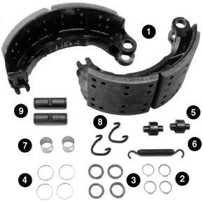 Meritor Genuine Service Brake Shoe And Lining Kit