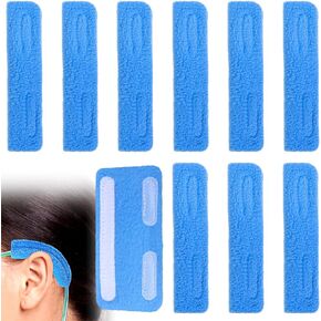 Nasal Cannula Ear Cushions Soft Oxygen Tubing Ear Pads 10 Pieces Cannula Face Soft Cover Comfort Cannula Wrap Oxygen Cover Ear Protectors for Oxygen Users