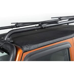 RealTruck Rugged Ridge | Sherpa Roof Rack Crossbars, Round, 56.5 inches | 11703.11 | Fits 2007-2018 Jeep Wrangler JK