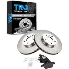 Front Premium Posi Ceramic Brake Pad & Rotor Kit for Ford Fusion Lincoln MKZ