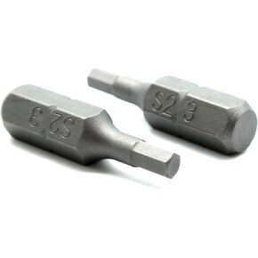 TMAX 50 pc H-5 Hex 5mm (13/64 Inch) Impact Ready 1 Inch Long Screwdriver Insert Bits Hex Shank with Quick Release Slot