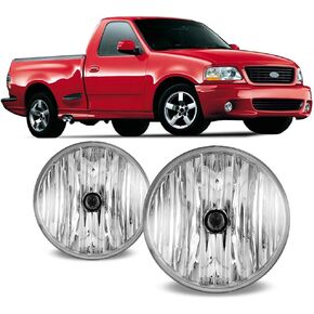 Winjet WJ30-0212-09 OEM Series for [2001-2004 Ford F-150 Lightning] [2003-2005 Lincoln Aviator] Driving Fog Lights