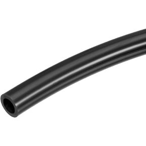 DMiotech 1/4"(6mm) ID 3/8"(10mm) OD 3.3 Feet Silicone Tube Black Industrial Silicone Tubing for Water Air Pump