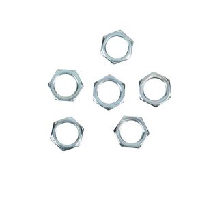 Jandorf 60170 Hex Nuts 1/8 IP Steel (Pack of 6)