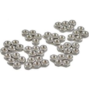 316 Stainless Steel Hex Nut (20, M10-1.5 Pitch)