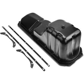 A-Premium Engine Oil Pan Sump with Drain Plug Compatible with IC Corporation & International Harvester Vehicle