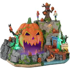 Lemax Isle of Creepy Jacks, with 4.5V Adaptor #14824