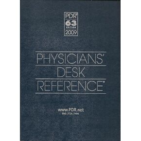 مرجع مكتب الأطباء 2009 (PDR، الإصدار 63)