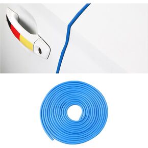 zipelo Car Door Edge Guards, Vehicle Anti-Collision Side Door Protector Strip, Anti-Scratch Edge Trim Self Adhesive Auto Entry Bumper Guard, Universal Automotive Accessories for Trucks SUV (Blue)