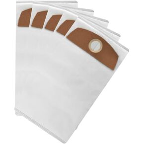 FLEX 5-Pack Wet/Dry Fleece Dust Bag, Compatible with FLEX Wet/Dry Vacuum - FT522