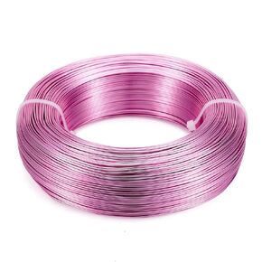 Pandahall 22 Feet Aluminum Craft Wire 3 Gauge Flexible Metal Craft Wire for DIY Manual Arts Jewelry Making (Black)
