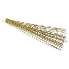 Bow Tying 26 Gague Wire - Gold Color - 7 Inch - 80 Pieces