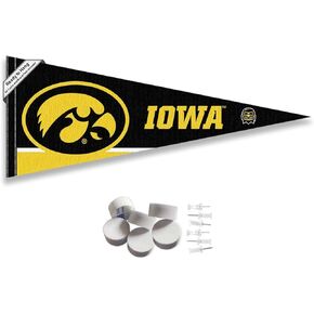 Hawkeyes Pennant Flag and Wall Tack Mount Pads