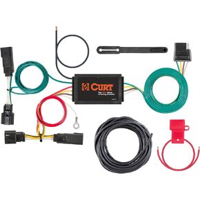 CURT 56363 Vehicle-Side Custom 4-Pin Trailer Wiring Harness, Fits Select Buick Encore Black