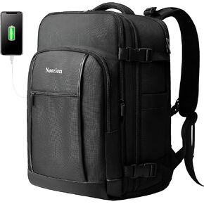 Noozion Travel Backpack 17 inch, Large Laptop Bag Airline Approved Personal Item Computer Bag for Hiking Business Weekender Overnight in Kuwait