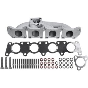 A-Premium Exhaust Manifold with Gasket Kits Compatible with Audi A3 1999-2004, TT & Volkswagen Jetta 1999-2005 & Seat Ibiza 2005-2006 L4 1.8L Turbocharged