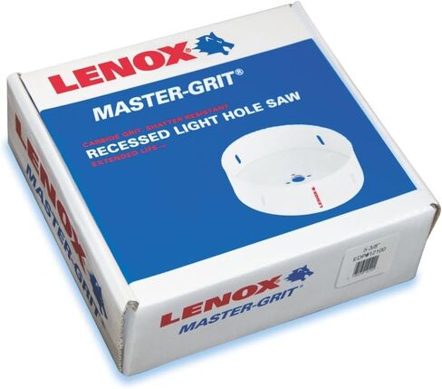 Lenox Tools 30861438RL Master Grit Recessed Lighting Hole Saw 4-3/8-Inch in Saudi Arabia