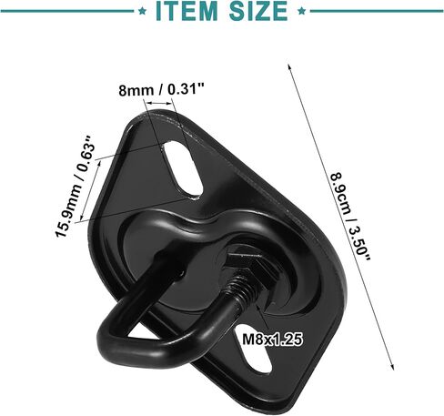 ACROPIX Engine Hood Catch Lock Latch Fit for Mercedes-Benz C300 - Pack of 2 Black in Saudi Arabia