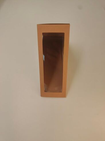 50 sandwich paper boxes, eco-friendly sandwich takeout boxes with display windows, suitable for takeout services in bakeries, restaurants, and cake shops in Saudi Arabia
