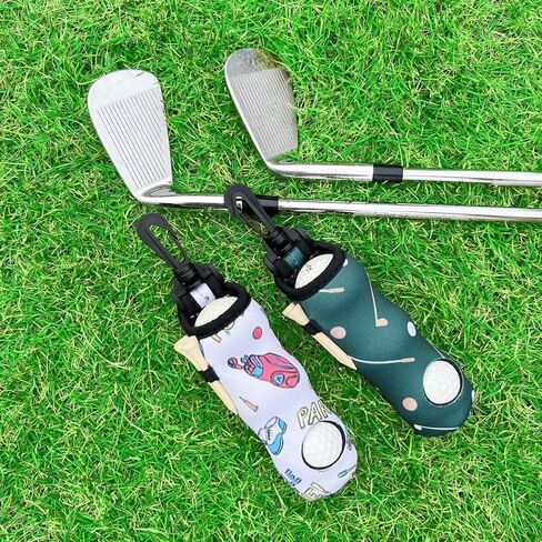 حامل كرة الجولف للسيدات، حامل كرة الجولف، حقيبة حمل كرة الجولف، حامل كرة الجولف، مشبك حزام سلسلة المفاتيح (قطعتان) in Kuwait