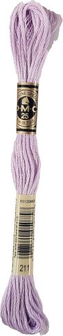 DMC 6-Strand Embroidery Cotton 8.7yd - Light Lavender - 117-211 - Bundle of 3 Skeins in Saudi Arabia