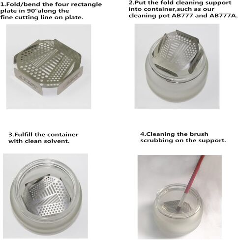 مجموعة أدوات تنظيف البخاخة متعددة الأغراض من HUBEST، 5 فرش تنظيف، 1 أداة تنظيف، 1 أداة غسيل، 2 أداة إصلاح in Kuwait
