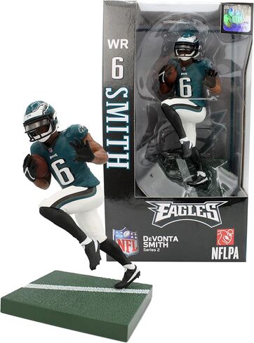 ديفونتا سميث (فيلادلفيا إيجلز) مستوردة سلسلة شخصيات Dragon NFL مقاس 6 بوصات 2 in Kuwait