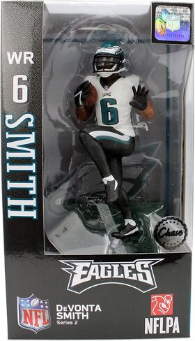 ديفونتا سميث (فيلادلفيا إيجلز) مستوردة سلسلة شخصيات Dragon NFL مقاس 6 بوصات 2 in Kuwait