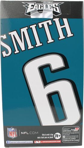 ديفونتا سميث (فيلادلفيا إيجلز) مستوردة سلسلة شخصيات Dragon NFL مقاس 6 بوصات 2 in Kuwait