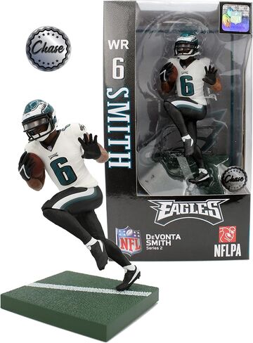 ديفونتا سميث (فيلادلفيا إيجلز) مستوردة سلسلة شخصيات Dragon NFL مقاس 6 بوصات 2 in Kuwait