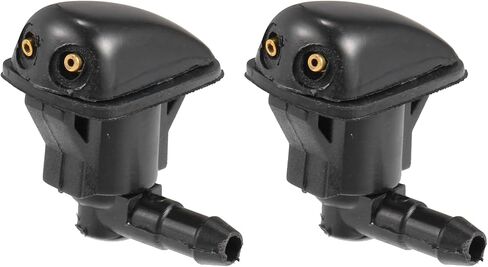 ACROPIX Windshield Wiper Washer Nozzle Spray Jet Fit for Toyota Yaris 2004-2005 No.GK2C67510B/GJ6E-67-510B - Pack of 2 Black in Saudi Arabia