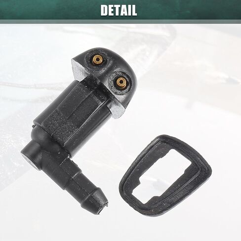 ACROPIX Windshield Wiper Washer Nozzle Spray Jet Fit for Toyota Yaris 2004-2005 No.GK2C67510B/GJ6E-67-510B - Pack of 2 Black in Saudi Arabia