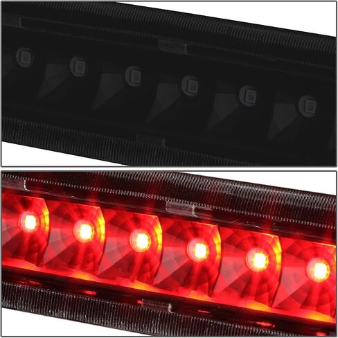 DNA MOTORING 3BL-4RUNNER03-LED-BK Black Housing LED High Mount 3rd Third Brake Light [Compatible with 03-09 4Runner] in Saudi Arabia