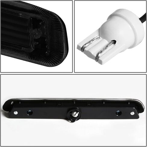 DNA MOTORING 3BL-4RUNNER03-LED-BK Black Housing LED High Mount 3rd Third Brake Light [Compatible with 03-09 4Runner] in Saudi Arabia