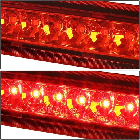DNA MOTORING 3BL-4RUNNER03-LED-BK Black Housing LED High Mount 3rd Third Brake Light [Compatible with 03-09 4Runner] in Saudi Arabia