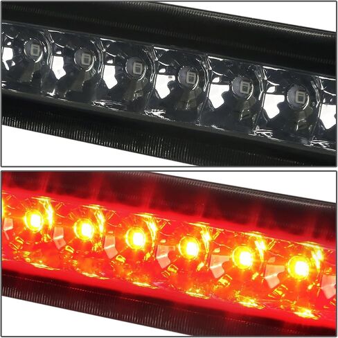 DNA MOTORING 3BL-4RUNNER03-LED-BK Black Housing LED High Mount 3rd Third Brake Light [Compatible with 03-09 4Runner] in Saudi Arabia