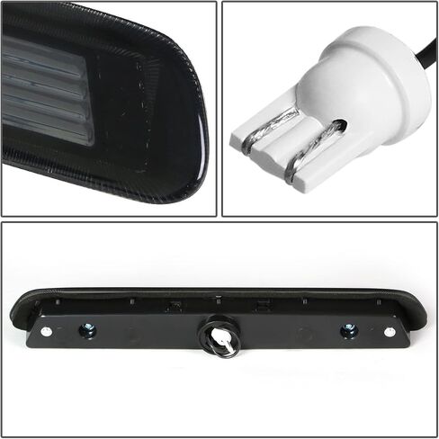 DNA MOTORING 3BL-4RUNNER03-LED-BK Black Housing LED High Mount 3rd Third Brake Light [Compatible with 03-09 4Runner] in Saudi Arabia