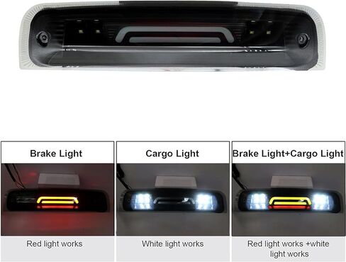 المدخن LED 3rd الثالث ضوء الفرامل مصباح البضائع يناسب دودج 2009-2018 Ram 1500 2500 3500 استبدال 55372082AD 55372082AC 55372082AE 55372082AF in Kuwait