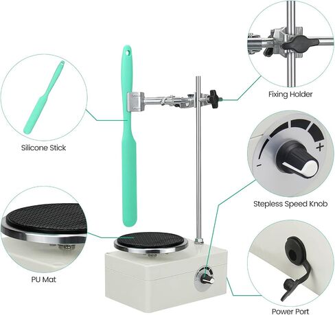 Resin Mixer Machine, Electric Epoxy Stirrer - Bubble Free, 2000ml Mixing Tools in Saudi Arabia