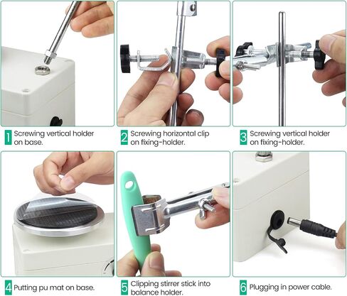 Resin Mixer Machine, Electric Epoxy Stirrer - Bubble Free, 2000ml Mixing Tools in Saudi Arabia