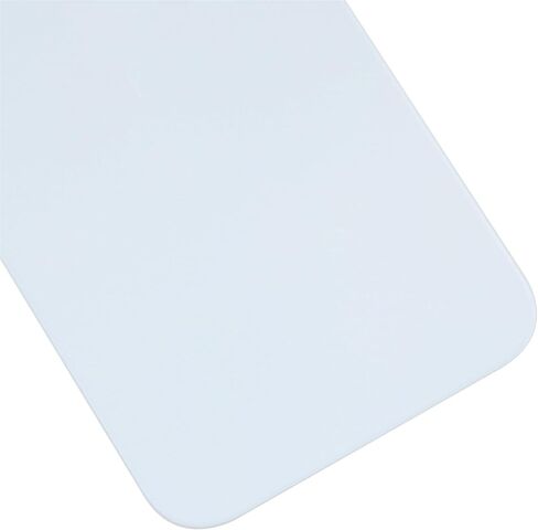 Back Glass for iPhone 12 Pro Max A2411 A2342 A2410 Replacement with Pre Cut Adhesive - 6.7" White in Saudi Arabia