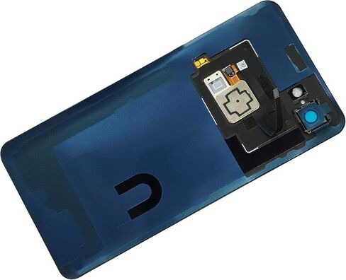 Replacement Back Glass Rear Panel Back Door Housing With Fingerprint Sensor & NFC Replacement for Google Pixel 3 XL 6.3"-Black in Saudi Arabia