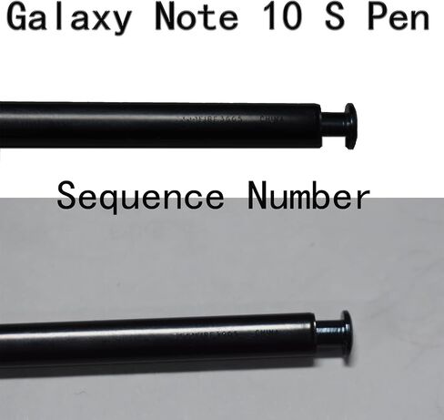 Galaxy Note 10 Stylus Pen with Bluetooth Replacement for Samsung Galaxy Note 10 Note 10 Plus SM-N970F, SM-N970U, SM-N970U1, SM-N9700, SM-N970W, SM-N9700, SM-N970N, SM-N970X 5G S Pen(Aura Black) in Saudi Arabia