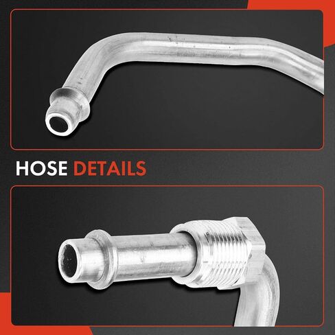 A-Premium Inlet Lower Engine Oil Cooler Line Hose Assembly Compatible with Chevrolet C2500 K2500 Suburban C3500 C3500HD K3500 V8 7.4L in Saudi Arabia