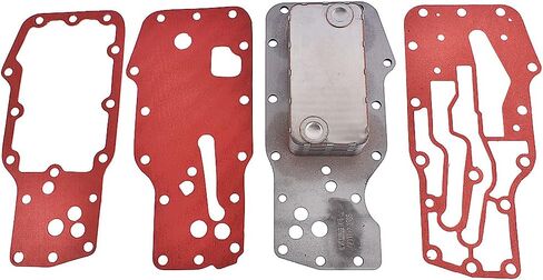 3959031 Oil Cooler Core w/Gaskets Replacement for 2003-2007 Dodge Ram 2500 3500 ISB 5.9L Diesel Cummins 24V Oil Cooler 4896407 in Saudi Arabia
